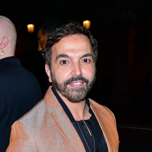 Kamel Ouali à la sortie de la soirée de l'exposition "Thierry Mugler: couturissime" au Musée des Arts Décoratifs (MAD) à Paris le 28 septembre 2021. © Pierre Perusseau / Bestimage 