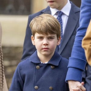 Le prince Louis de Galles à Sandringham, Norfolk.