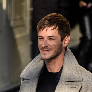 Gaspard Ulliel - Sorties du défilé de mode Haute-Couture printemps-été 2020 "Chanel" au Grand Palais à Paris. Le 21 janvier 2020 © Federico Pestellini / Panoramic / Bestimage 