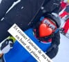 Elle a d'ailleurs partagé leurs retrouvailles impromptues au sommet des pistes avec "l'amour de sa vie", alors qu'il suit des cours avec un moniteur 
Gaëlle Pietri et Orso, bientôt 8 ans, au ski