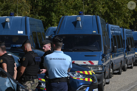 Opération de recherches de la gendarmerie dans le cadre de la disparition de Lina le 23 septembre 2023. @ Christophe de Barry/ABACAPRESS.COM