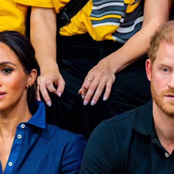 Meghan Markle et le prince Harry aux Invictus Games de Dusseldorf en Allemagne le 15 septembre 2023