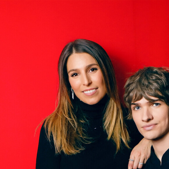 Exclusif - Laury Thilleman, Pierre de Maere - Backstage - Enregistrement de l'émission "Tout le monde chante contre le cancer" au Cirque Phénix à Paris. © Christophe Clovis / Bestimage