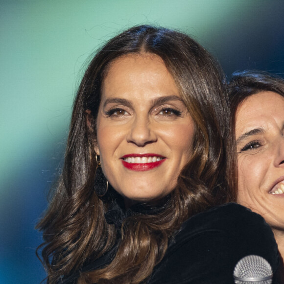 Exclusif - Élisa Tovati, Nathalie Levy - Enregistrement de l'émission "Tout le monde chante contre le cancer" au Cirque Phénix à Paris. © C.Clovis-P.Perusseau / Bestimage