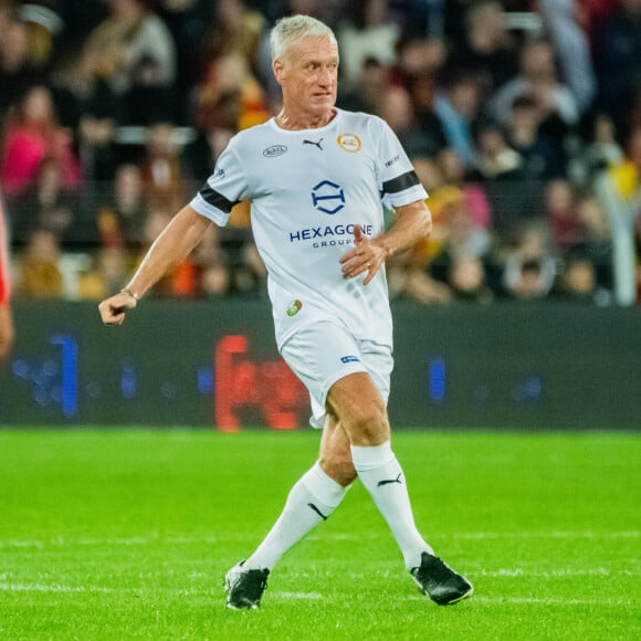 Didier Deschamps - Match caritatif entre les anciens du RC Lens et la Team Légendes (4 - 3), au profit de l'association "Un sourire, un espoir pour la vie", à Lens, le 31 octobre 2023. Des influenceurs et créateurs de contenu entre autres ont également participé à cette rencontre. © Baptiste Autissier / Panoramic / Bestimage 