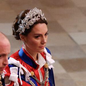 Les invités à la cérémonie de couronnement du roi d'Angleterre à l'abbaye de Westminster de Londres Le prince William, prince de Galles, et Catherine (Kate) Middleton, princesse de Galles - Les invités à la cérémonie de couronnement du roi d'Angleterre à l'abbaye de Westminster de Londres, Royaume Uni, le 6 mai 2023. 