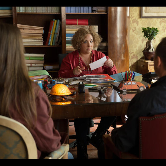Une juge d'instruction qu'elle incarne dans une série du meme nom.
Marilou Berry dans la peau de Marianne. © François Lefebvre, Photo Télé.