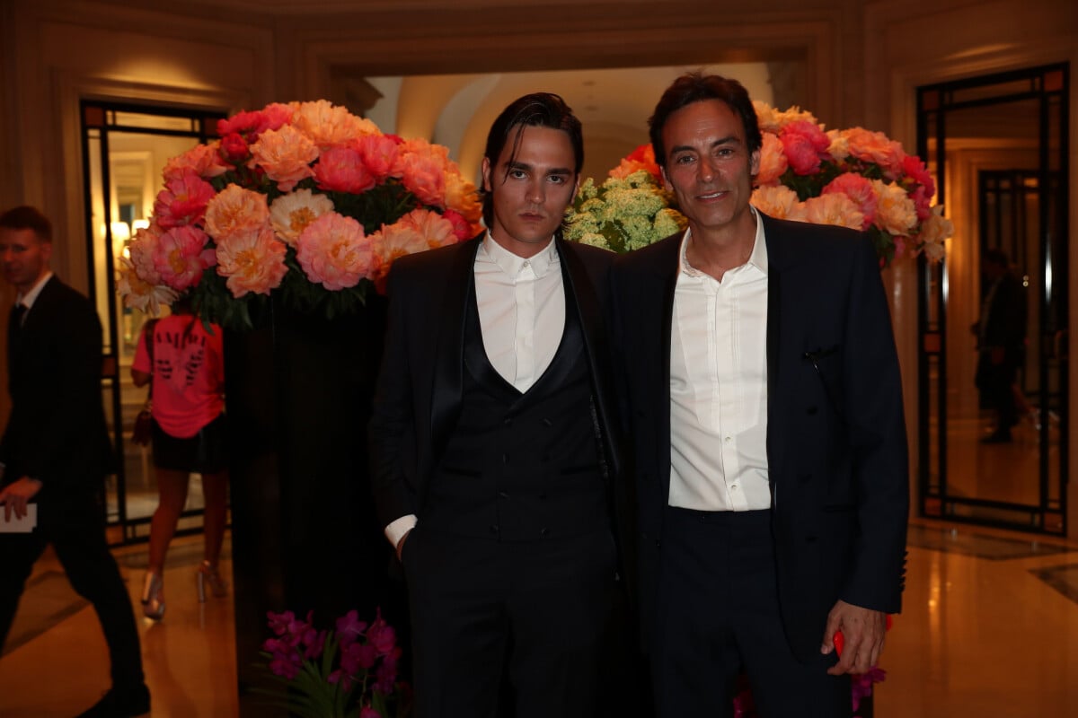 Photo Exclusif Anthony Delon Avec Son Fr Re Alain Fabien Delon Au Cocktail De La Me