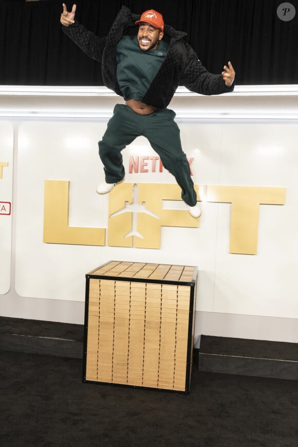 Première du film "Lift (En plein vol)" au Lincoln Center à New York. Le 8 janvier 2024