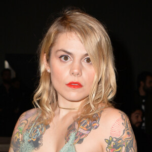 Béatrice Martin (Coeur de pirate) au défilé de mode "H&M" collection prêt-à-porter Automne-Hiver 2017/2018 au Tennis Club à Paris, France, le 1er mars 2017. © CVS-Veeren/Bestimage 