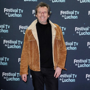 Jean-Luc Reichmann, président du jury jeunesse - Les membres des jurys à la soirée d'inauguration de la 25ème Edition du Festival TV de Luchon. Le 1er février 2023 © Patrick Bernard / Bestimage