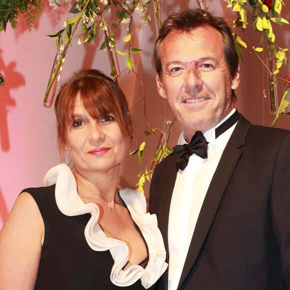 Jean-Luc Reichmann et sa femme Nathalie - Gala du 75ème Grand Prix de Monaco. © Claudia Albuquerque/Bestimage
