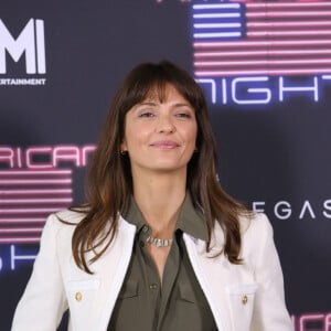 Annabelle Belmondo - Conférence de presse du film "American Night" aux côtés de l'équipe du long métrage à Rome, le 12 mai 2022.