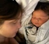 Le lundi 15 janvier 2024, Annabelle Belmondo a donné des nouvelles du bébé qu'elle a très récemment accueilli.
Annabelle Belmondo et son fils Angelo Nabil Sehnaoui.