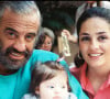 Il semblerait que le petit Angelio Nabil Sehnaoui se porte à merveille.
Archives - Jean-Paul Belmondo, sa fille Florence et sa petite-fille Annabelle.