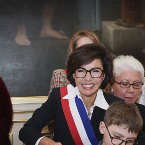 Rachida Dati - Voeux de Rachida Dati (Ministre de la Culture et maire du 7ème arrondissement de Paris) à la mairie du VIIème Arrondissement de Paris le 16 janvier 2024 © Jack Tribeca / Bestimage