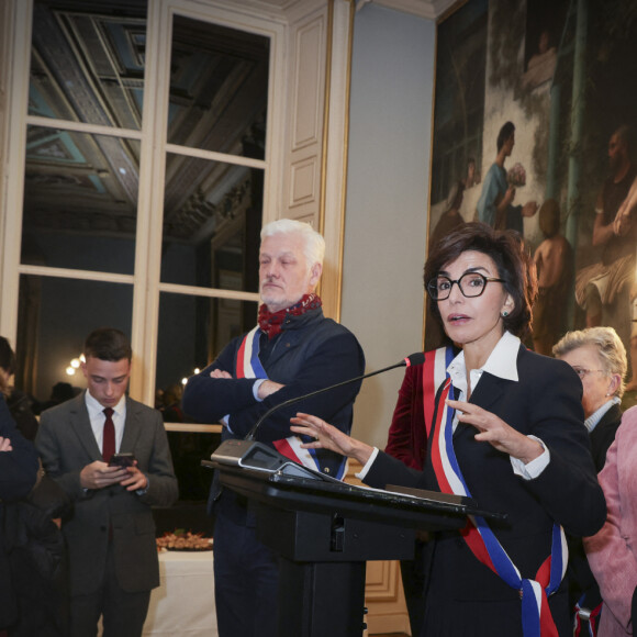 Rachida Dati - Voeux de Rachida Dati (Ministre de la Culture et maire du 7ème arrondissement de Paris) à la mairie du VIIème Arrondissement de Paris le 16 janvier 2024 © Jack Tribeca / Bestimage