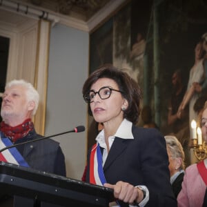 Rachida Dati - Voeux de Rachida Dati (Ministre de la Culture et maire du 7ème arrondissement de Paris) à la mairie du VIIème Arrondissement de Paris le 16 janvier 2024 © Jack Tribeca / Bestimage