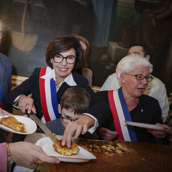 Rachida Dati, Josiane Gaude - Voeux de Rachida Dati (Ministre de la Culture et maire du 7ème arrondissement de Paris) à la mairie du VIIème Arrondissement de Paris le 16 janvier 2024 © Jack Tribeca / Bestimage