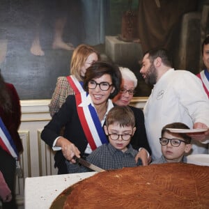 Rachida Dati - Voeux de Rachida Dati (Ministre de la Culture et maire du 7ème arrondissement de Paris) à la mairie du VIIème Arrondissement de Paris le 16 janvier 2024 © Jack Tribeca / Bestimage