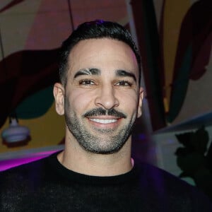 Exclusif - Adil Rami - Soirée "Patins" à l'hôtel Kimpton St-Honoré à Paris, France, le 11 janvier 2024. © Christophe Clovis / Bestimage