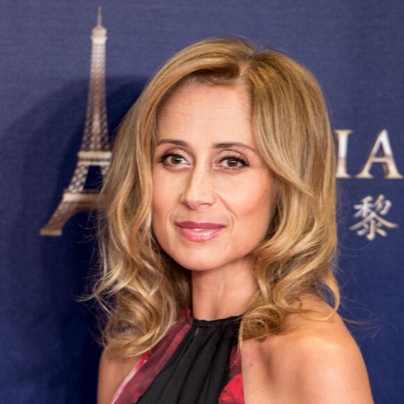 Lara Fabian chante pour l'inauguration du casino "The Parisian" à Macao le 13 septembre 2016. © Future-Image via ZUMA Press / Bestimage