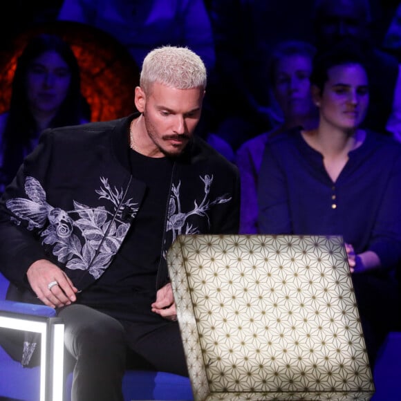 Exclusif - M. Pokora (Matt Pokora) - Enregistrement de l'émission "La boîte à secrets N°17", présentée par F.Bollaert et diffusée le 19 janvier sur France 3 © Christophe Clovis / Bestimage
