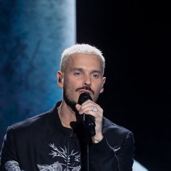 Exclusif - M. Pokora (Matt Pokora) - Enregistrement de l'émission "La boîte à secrets N°17", présentée par F.Bollaert et diffusée le 19 janvier sur France 3 © Christophe Clovis / Bestimage