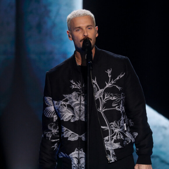 Exclusif - M. Pokora (Matt Pokora) - Enregistrement de l'émission "La boîte à secrets N°17", présentée par F.Bollaert et diffusée le 19 janvier sur France 3 © Christophe Clovis / Bestimage