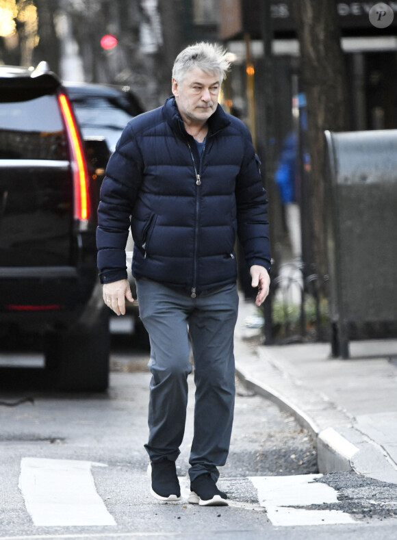 Alec Baldwin dans les rues de New York