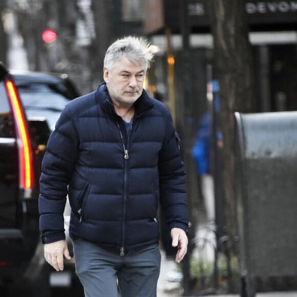 Alec Baldwin dans les rues de New York