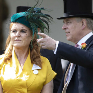 Une nouvelle qui intervient quelques mois après celle de son cancer du sein qu'elle a combattu
Sarah Ferguson, le prince Andrew, duc d'York - La famille royale d'Angleterre assiste aux courses de chevaux à Ascot le 21 juin 2019.