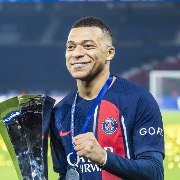 Kylian Mbappé - Trophée des Champions entre le PSG et Toulouse (2-0) au Parc des Princes à Paris le 3 janvier 2024. © Cyril Moreau/Bestimage