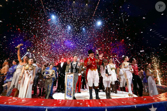 Final lors de la remise de prix de la 46ème édition du festival international du cirque de Monte-Carlo le 23 janvier 2024. © Jean-François Ottonello / Nice Matin via Bestimage 