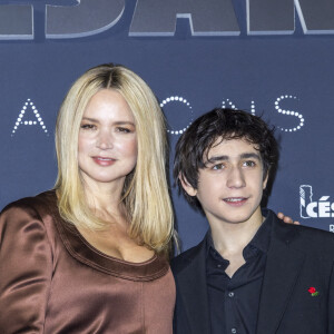 Virginie Efira et Milo Machado Graner au photocall du dîner César Révélations 2024 à L'Élysée Montmartre à Paris le 15 janvier 2024. © Olivier Borde / Bestimage 