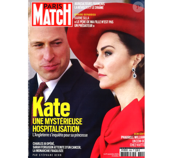 Couverture de "Paris Match" du jeudi 25 janvier 2024