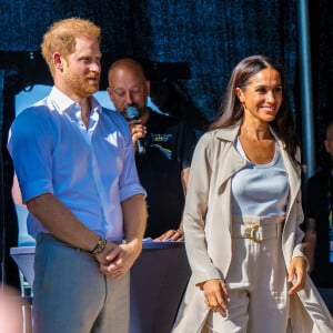 Le prince Harry et Meghan Markle à Dusseldorf en Allemagne.