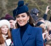 Et pour Kate Middleton.
Catherine (Kate) Middleton, princesse de Galles - Les membres de la famille royale britannique lors de la messe du matin de Noël en l'église St-Mary Magdalene à Sandringham, le 25 décembre 2023.