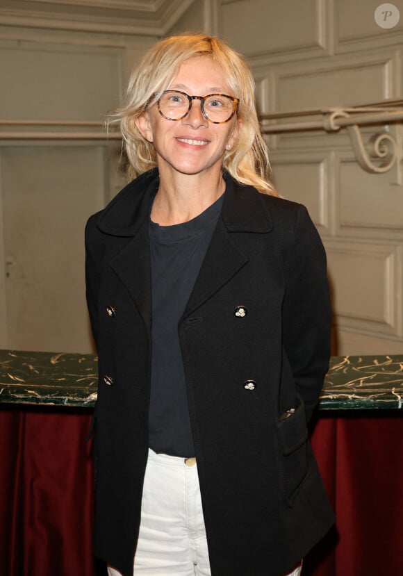 Sylvie Testud - Générale de la pièce "Un léger doute" au théâtre de la Renaissance à Paris le 29 septembre 2023. © Coadic Guirec / Bestimage 