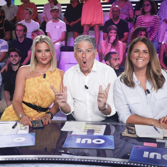 Mais le résultat ne sera peut être jamais dévoilé au grand public comme le révèle "Le Parisien".
Exclusif - Kelly Vedovelli, Jacques Cardoze, Valérie Bénaïm - Sur le plateau de l'émission TPMP (Touche Pas à Mon Poste) présentée en direct par C.Hanouna et diffusée sur C8 - Paris le 05/09/2023 - © Jack Tribeca / Bestimage