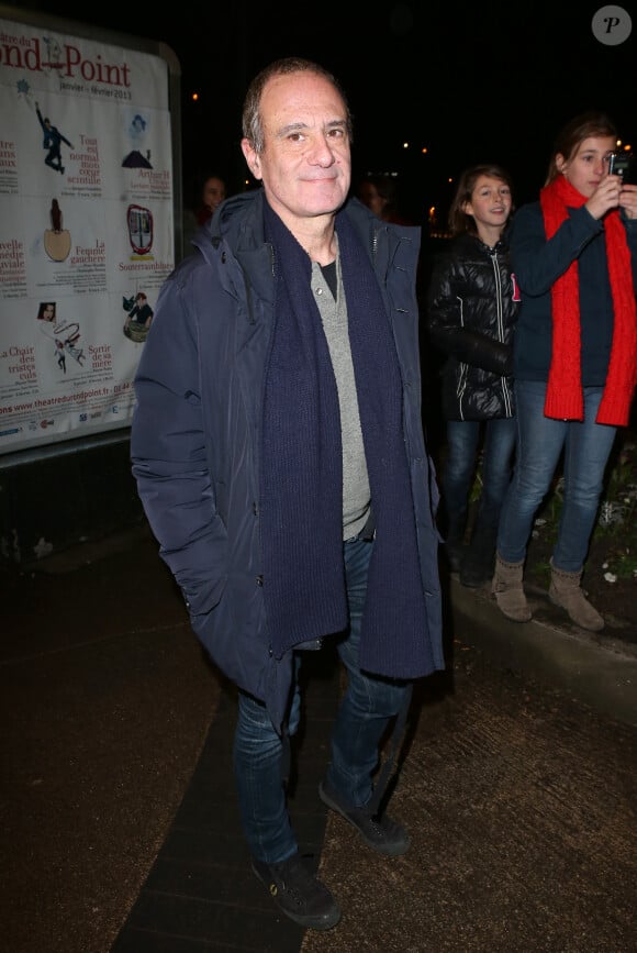 Gérard Miller - Soirée du "Mariage pour tous" au Théâtre du Rond Point à Paris le 27 janvier 2013.