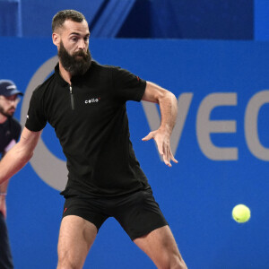 Benoît Paire à l'Open Sud de France de Montpellier.