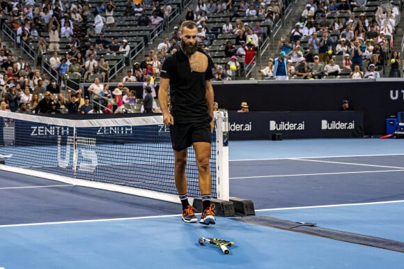 Benoit Paire - Tournoi UTS de Tennis - Los Angeles le 22 juillet 2023.