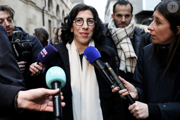 Mais avant de partir, elle a tenu à honorer quelques célèbres artistes.
Rima Abdul Malak - Passation de pouvoir au ministère de la Culture : Rachida Dati remplace Rima Abdul Malak le 12 janvier 2024 et devient ainsi ministre de la Culture du gouvernement Attal le 12 janvier 2024. © Stéphane Lemouton / Bestimage