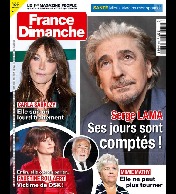 Couverture de "France Dimanche" du vendredi 2 février 2024
