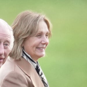 Le roi Charles III d'Angleterre - Les membres de la famille royale britannique lors de la messe dominicale en l'église St-Mary Magdalene à Sandringham, le 7 janvier 2024. 