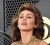 Elle est repartie avec deux Grammy Awards en poche. Enfin !
Miley Cyrus - 66e édition des Grammy Awards à la Crypto.com Arena à Los Angeles.