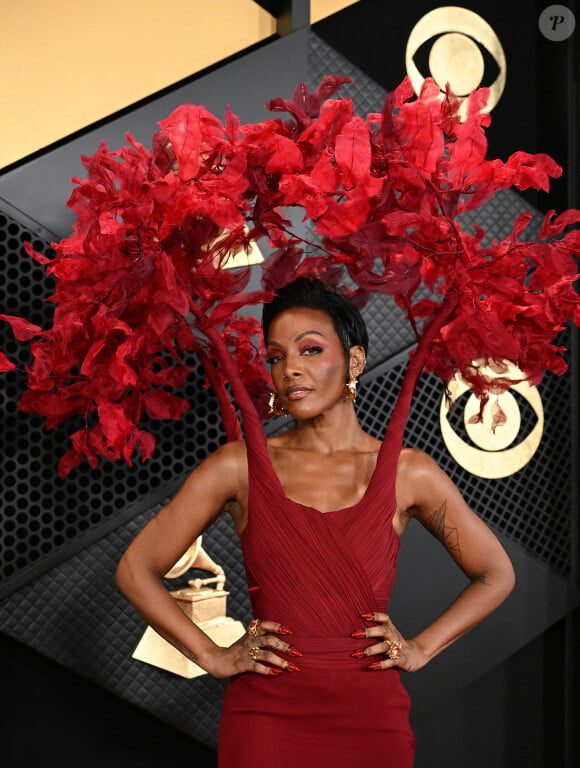 Dawn Richard - 66e édition des Grammy Awards à la Crypto.com Arena à Los Angeles le 4 février 2024.