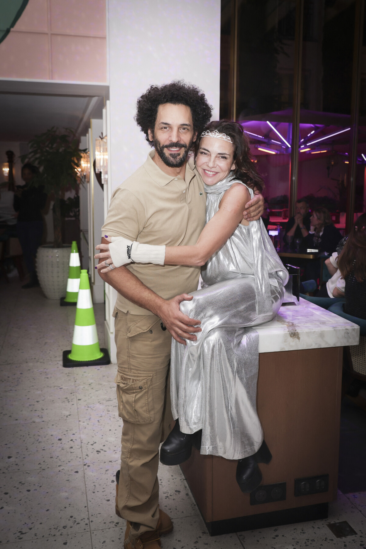 Photo Exclusif Tomer Et Sandra Sisley Soirée Au Restaurant De Lhotel Kimpton Le 