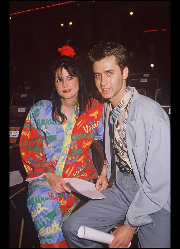 Eric Galliano et sa femme en 1988